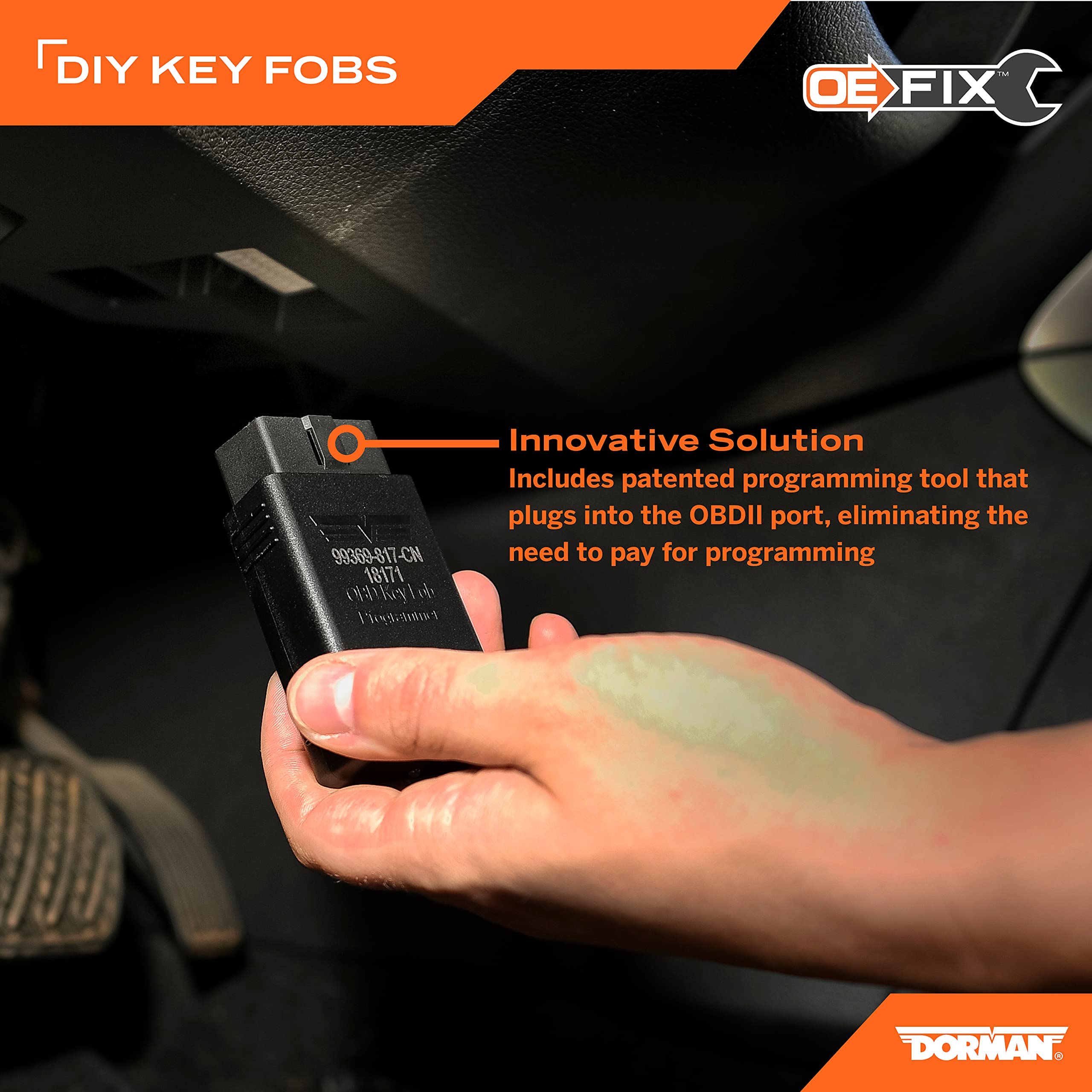 Dorman 99161 Keyless Entry Remote 3 Button Compatible With Select Chevrolet / Gmc Models (Oe Fix)